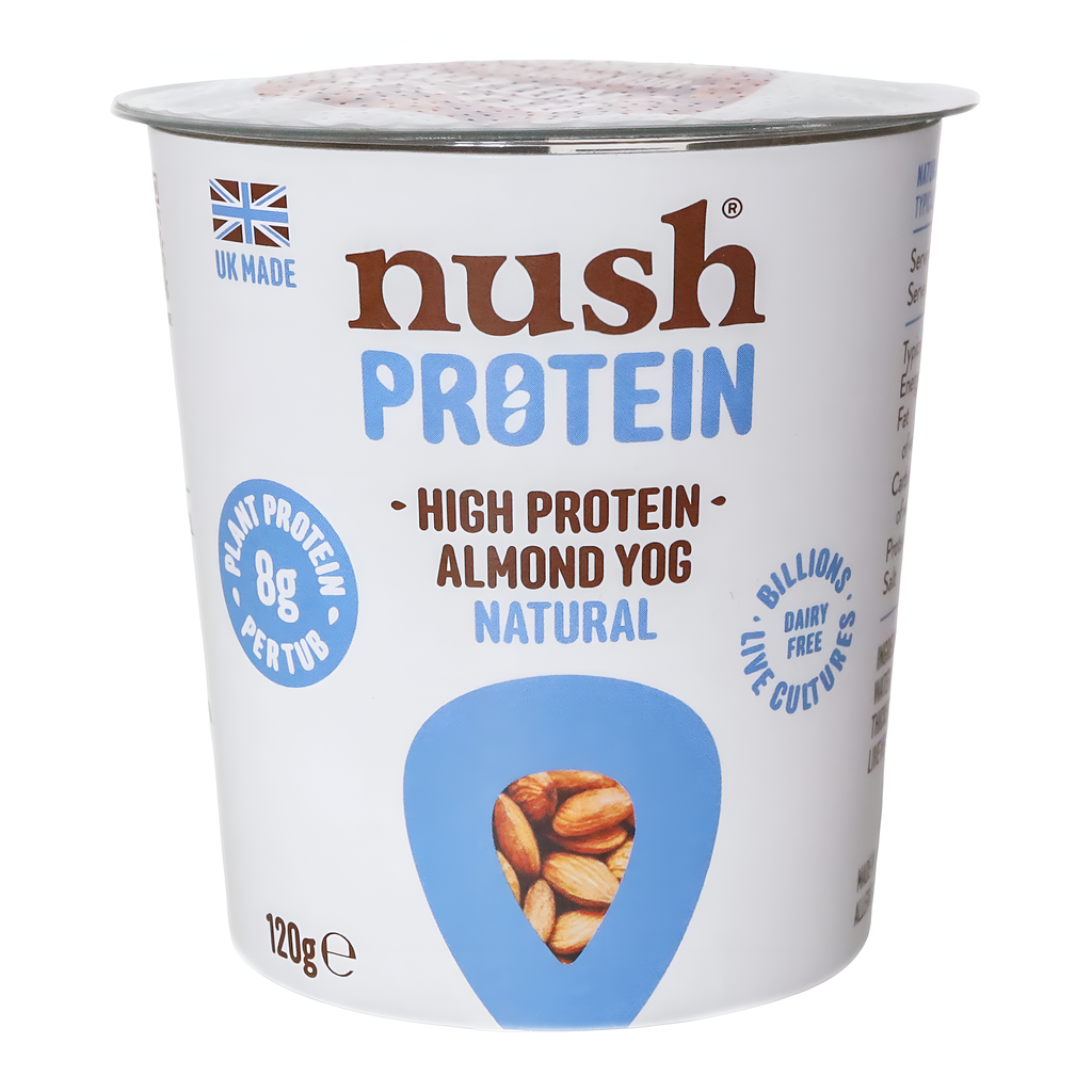 Nush Vegan Almond Yoghurt - SMALL Natural 120g