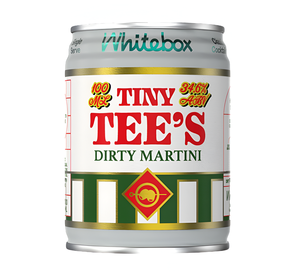 [15% OFF] Whitebox Cocktails - Tiny Tees 34.60%ABV X 12 X 100ml