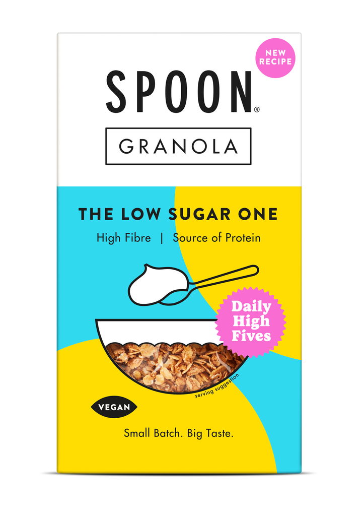 [PRODUCTION ISSUE] [20% OFF] Spoon Granola - Low Sugar X 5 X 400g