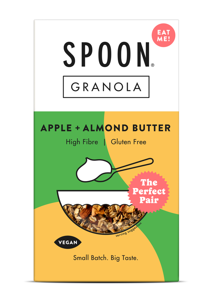 [PRODUCTION ISSUE] [20% OFF] Spoon Granola - Apple and Almond Butter X 5 X 400g