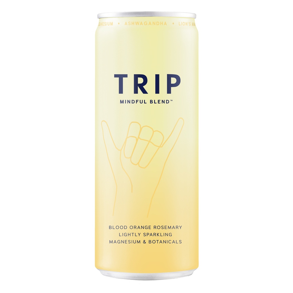 Trip Mindful Blends Drink - Blood Orange Rosemary X 12 X 250ml