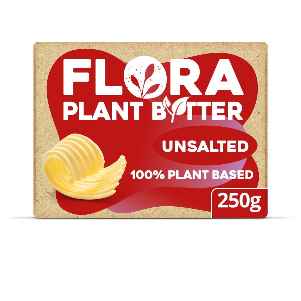 [20% OFF] Flora Plant Based Butter - Unsalted 200g