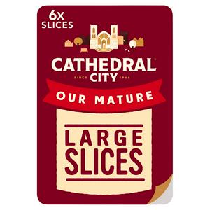 Cathedral City Sliced Cheddar - Mature 150g