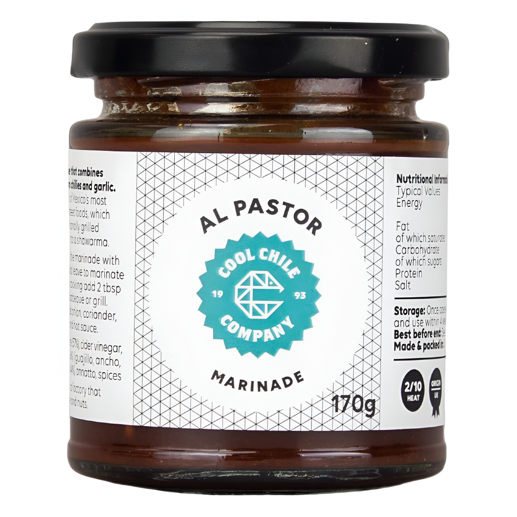 Cool Chile Ingredients - Al Pastor Marinade X 6 X 170g