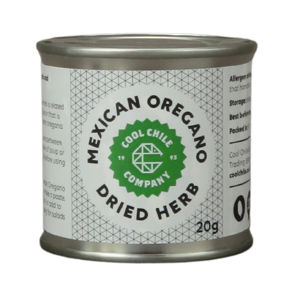 Cool Chile Ingredients - Mexican Oregano X 6 X 20g