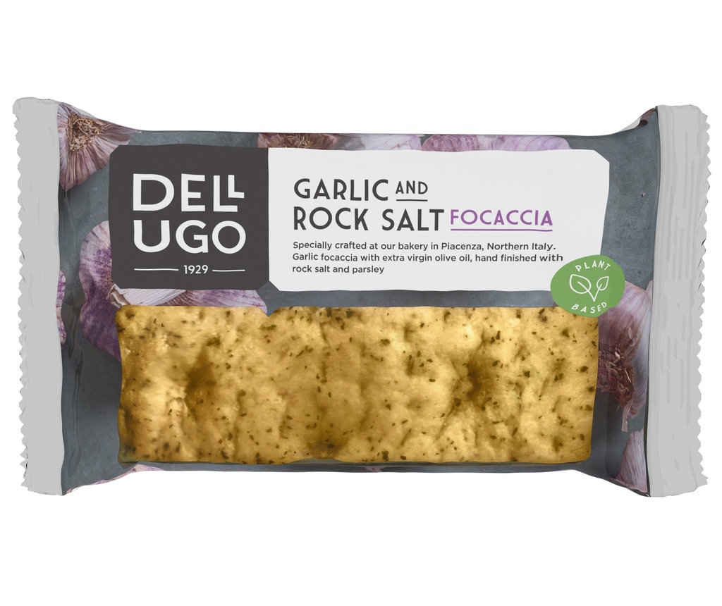 [15% OFF] Dell Ugo Fresh Focaccia - Roasted Garlic 145g