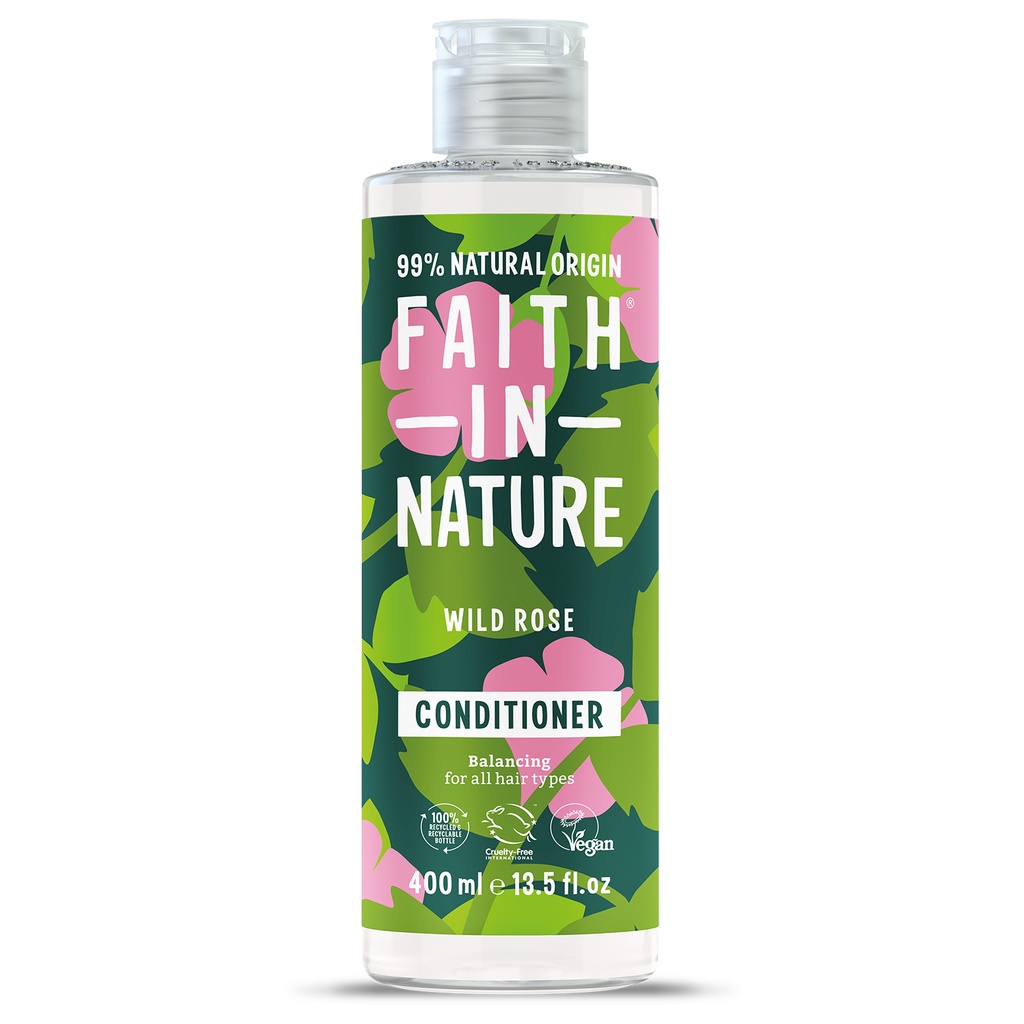 Faith In Nature Conditioner - Wild Rose X 6 X 400ml