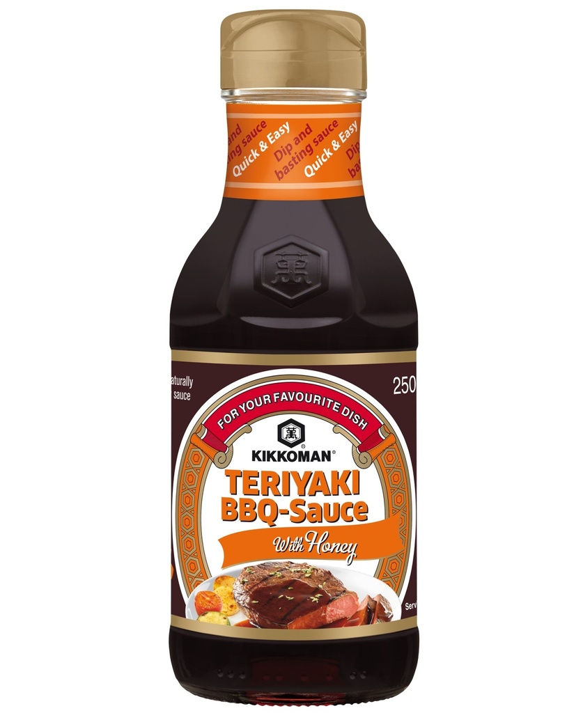 Kikkoman Japanese Sauces - Teriyaki BBQ Sauce X 6 X 250ml