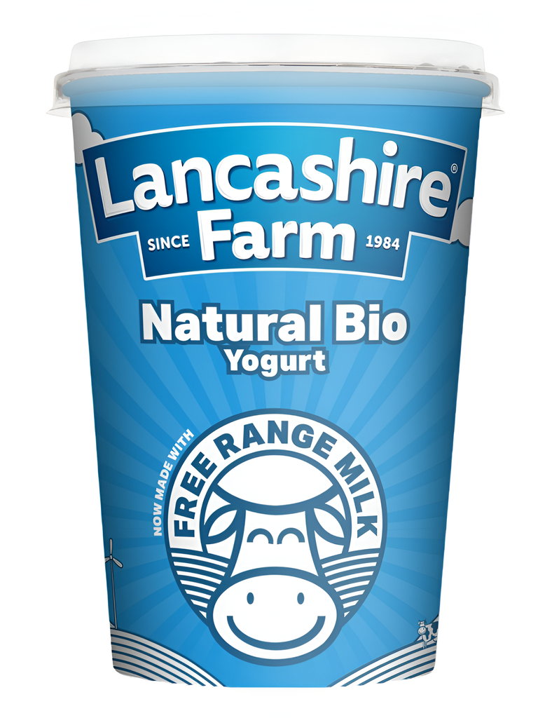 Lancashire Farm Natural Yoghurt - SMALL Bio Stirred 500g