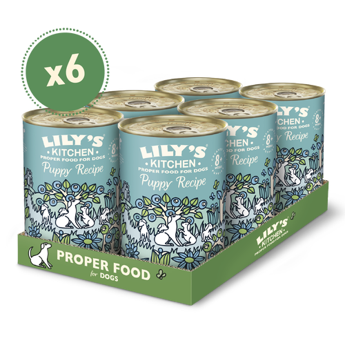 [25% OFF] Lilys Kitchen Pet Food - PUPPY Turkey Duck & Kale Tin DTP17 X 6 X 400g
