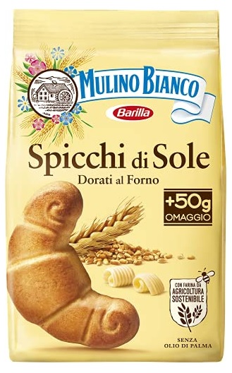 Mulino Bianco Italian Biscuits - Spicchi Di Sole X 12 X 400g