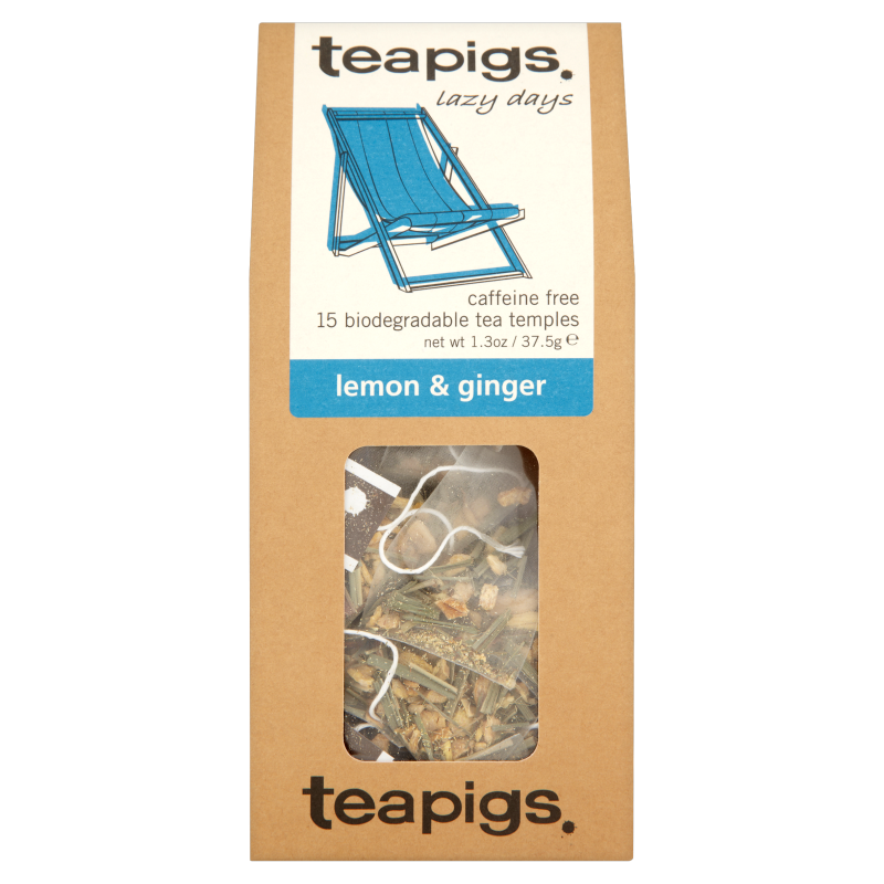 Teapigs Tea - Lemon and Ginger X 6 X 15pc