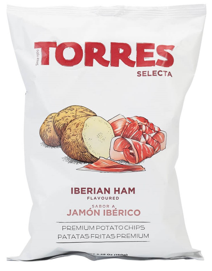 Torres Crisps - MEDIUM Jamon Iberico X 15 X 150g