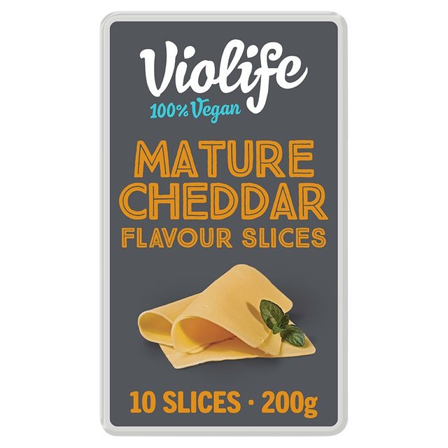 Violife Vegan Cheese - Mature Cheddar Slices 200g