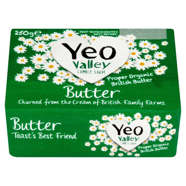 Yeo Valley Organic Butter - BLOCK Salted 200g
