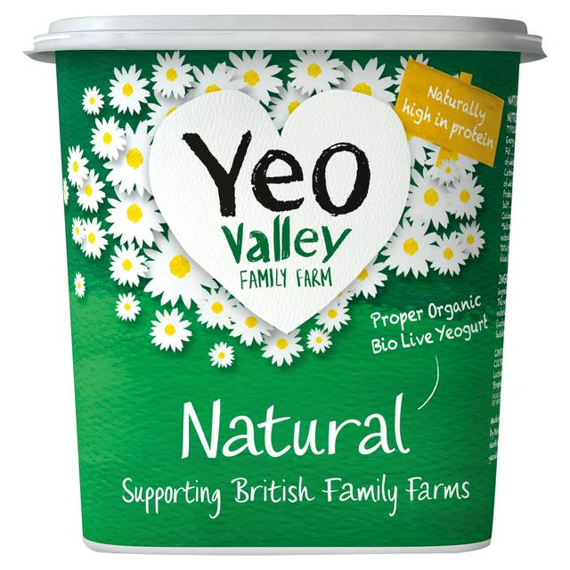 Yeo Valley Organic Natural Yoghurt - Natural 950g