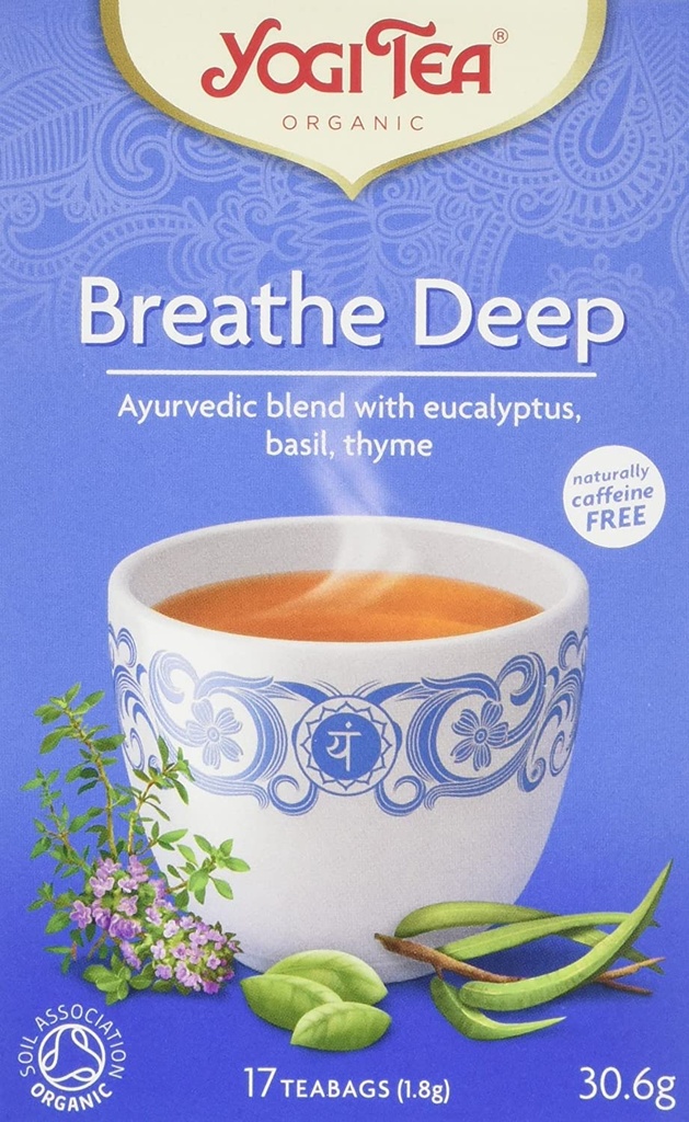 Yogi Organic Tea - Breathe Deep X 6 X 17pc