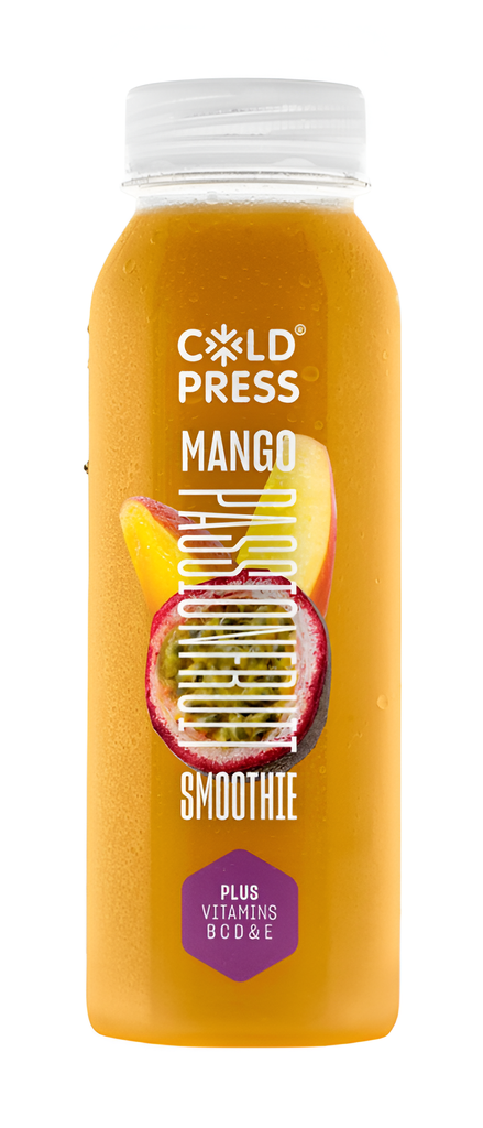 [15% OFF] Coldpress Smoothie - SMALL Mango & Passionfruit X 8 X 250ml