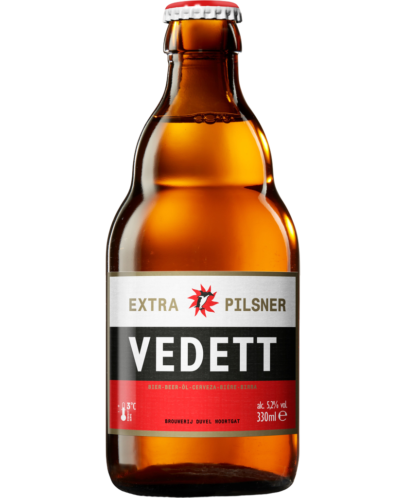 Vedett Beer - BOTTLE Pilsner 5.0% ABV X 24 X 330ml