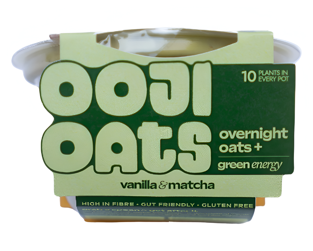 [15% OFF] Ooji Overnight Oats - Vanilla & Matcha160g