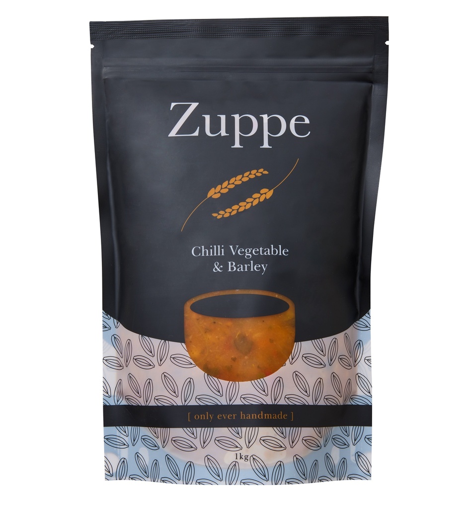 [SUPPLIER ISSUE] Zuppe Soup - LARGE Chilli Vegetable and Barley 1kg