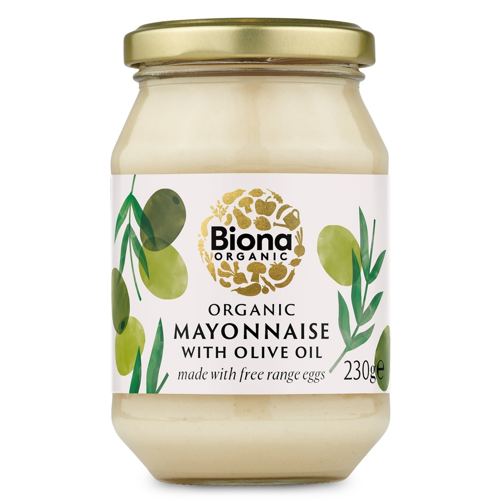 Biona Organic Mayonnaise - Olive Oil X 6 X 230g