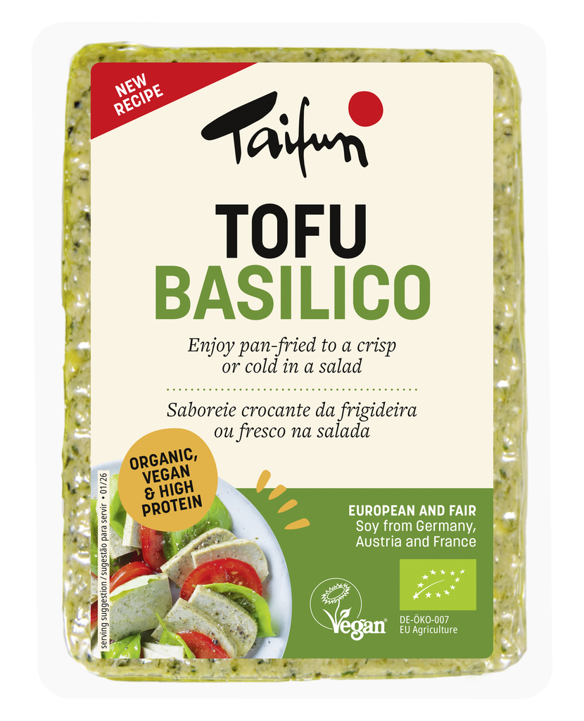 Taifun Organic Tofu Block - Basilico 200g