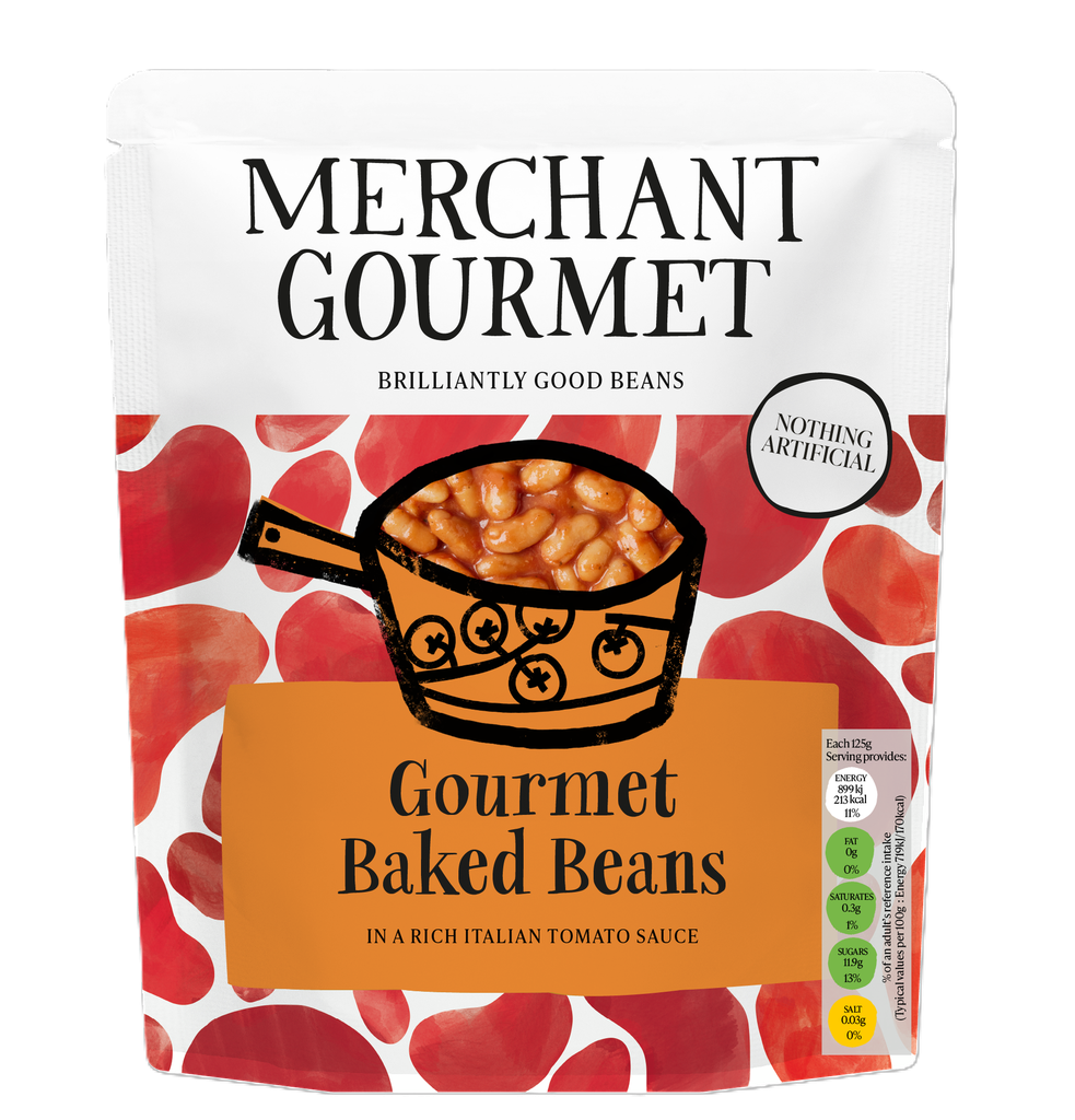 [15% OFF] Merchant Gourmet Cooked Pulses - Baked Beans X 6 X 200g
