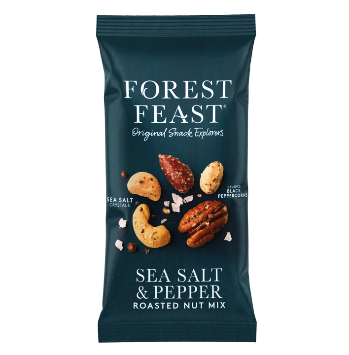 Forest Feast Impulse - Sea Salt Black Peppercorn Nut Mix 05459 X 12 X 40g