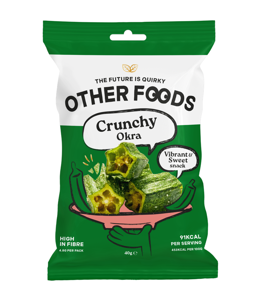 [SUPPLIER ISSUE] [10% OFF] Other Foods Snacks - Crunchy Ladies Fingers Okra X 8 X 40g