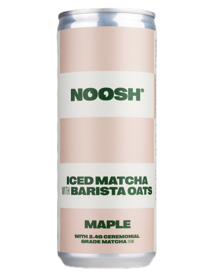 Noosh Plant Based Iced Matcha Latte - Maple X 12 X 240ml