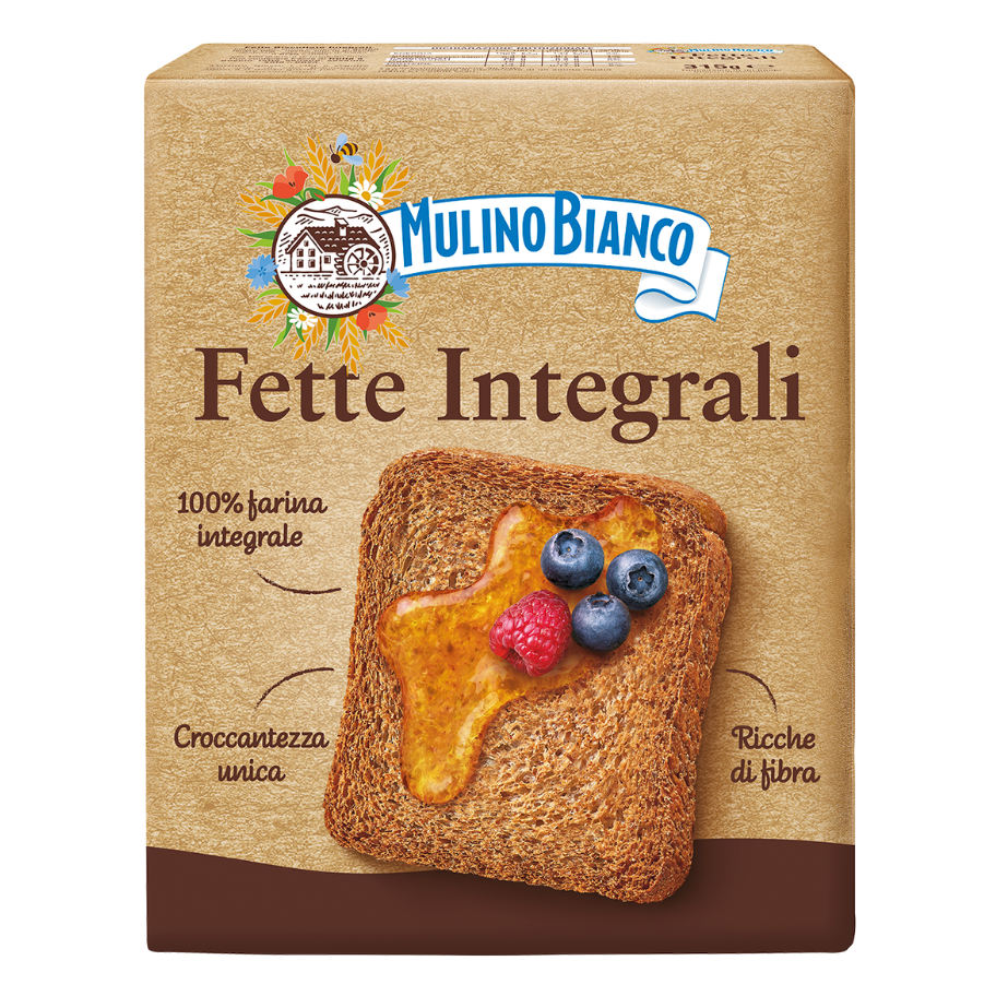 Mulino Bianco Italian Toasts - Fette Integrali X 32 X 315g