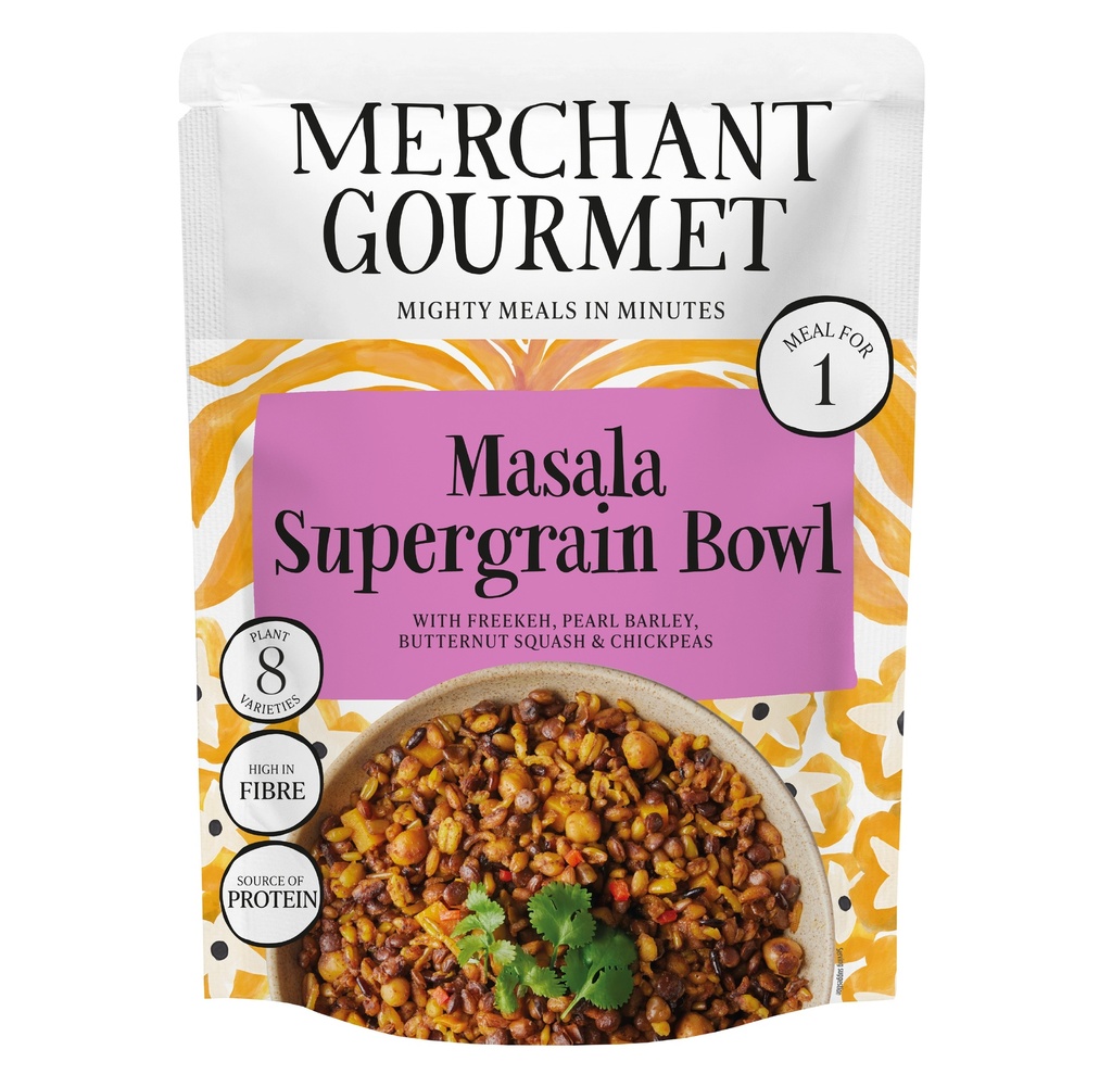 Merchant Gourmet Ready Meals - Masala Supergrain Bowl X 6 X 220g