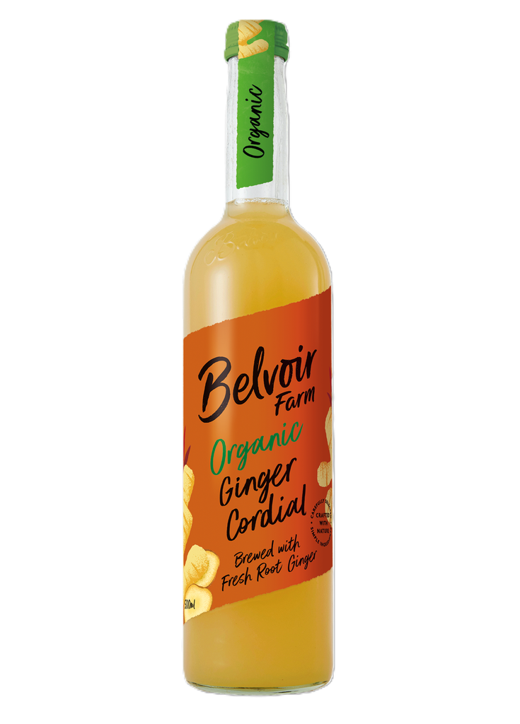 [20% OFF] Belvoir Farm Organic Cordial - Ginger X 6 X 500ml