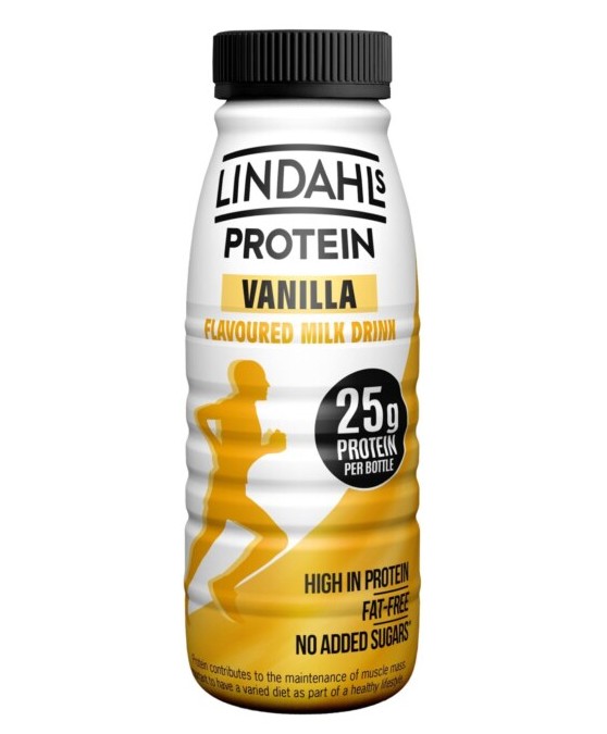Lindahls Protein Milk Drink - Vanilla X 6 X 250ml