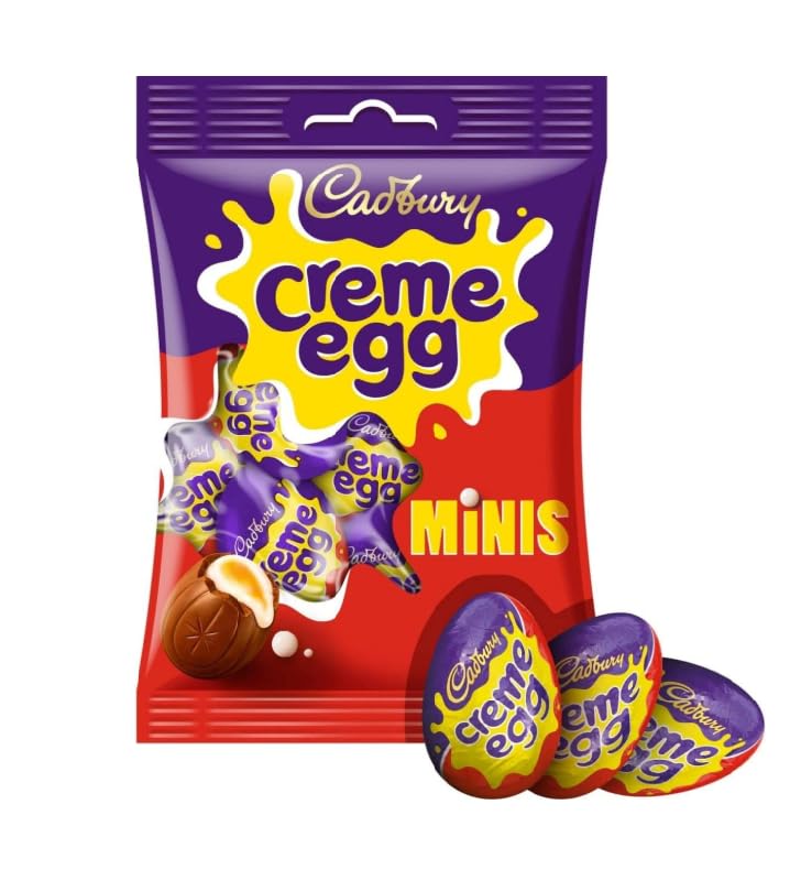 Cadbury Chocolate Easter Range - Milk Egg Minis Creme Bags 78g