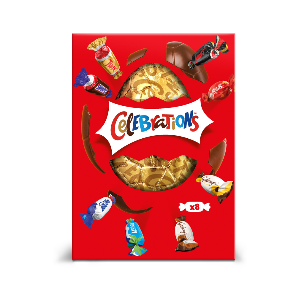 Celebrations Chocolate Easter Range - LARGE Milk Egg 189g