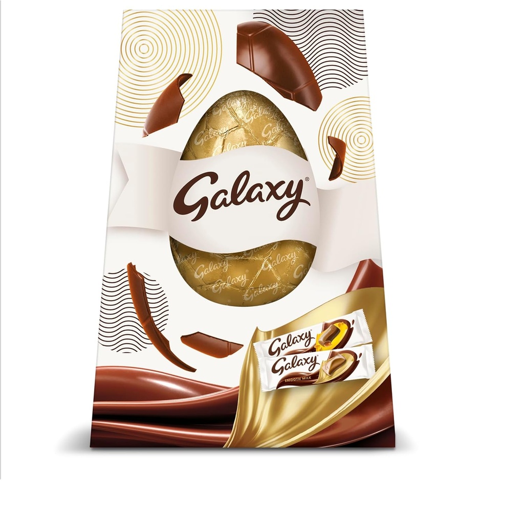 Galaxy Chocolate Easter Range - LARGE Milk Egg Indulgence 210g