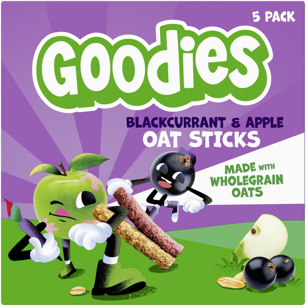 Goodies Kids Oat Sticks - Blackcurrant and Apple X 6 X (5x23g)