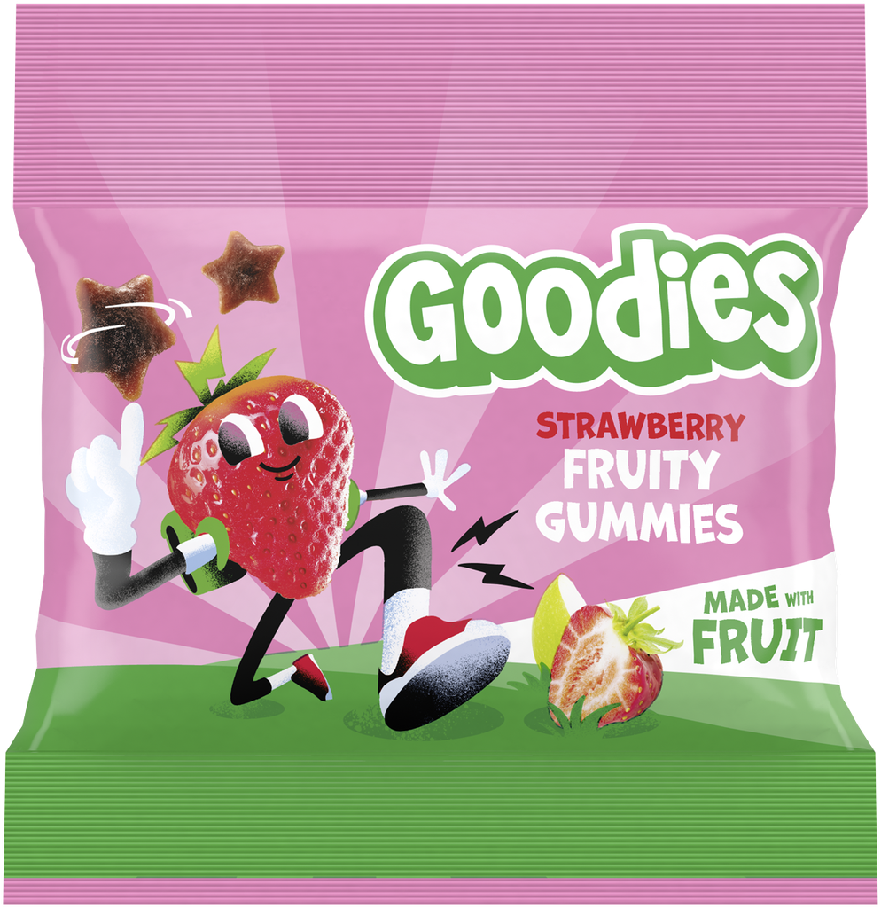 Goodies Kids Fruit Gummies - Strawberry X 12 X 17g