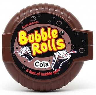 Bubble Rolls Bubble Gum - Cola X 12 X 56g