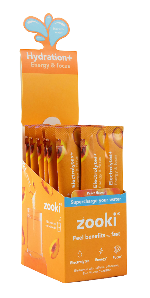 [15% OFF] Zooki Electrolyte Powder - Peach X 20 X 4.62g