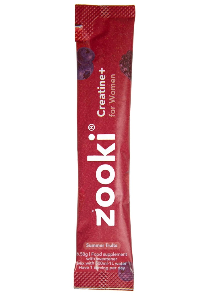 Zooki Food Supplements - Powder Creatine Summer Fruits X 20 X 6.58g