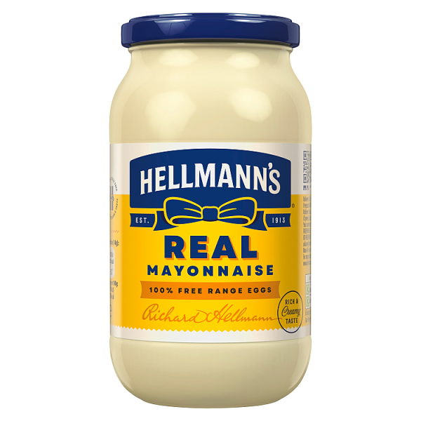 Hellmanns Real Mayonnaise - 6 X 400g