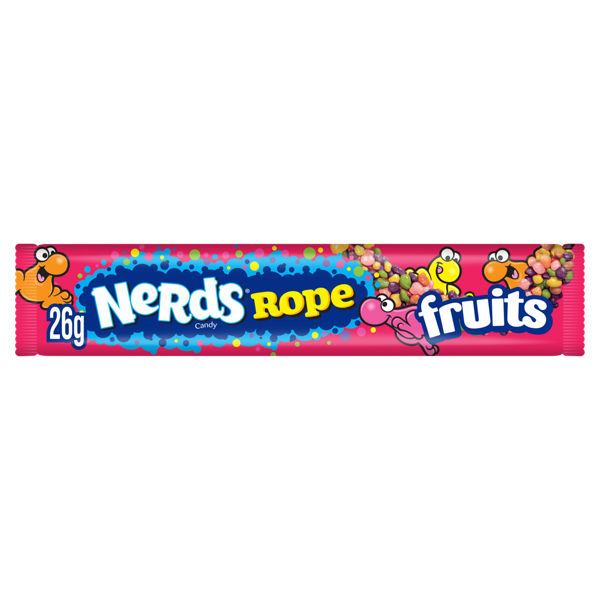 Nerds Fruit Candies - Gummy Clusters Rope (24x26g)