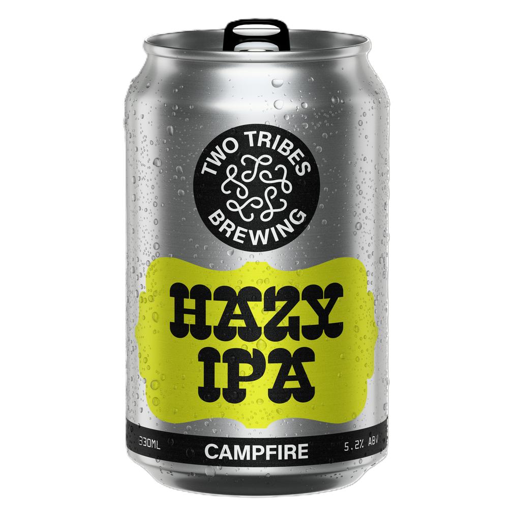 Two Tribes Craft Beer - Campfire Hazy IPA 5.2% ABV X 12 X 330ml