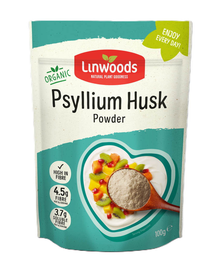 Linwoods Organic Food Supplement - Psyllium Husk Powder 100g