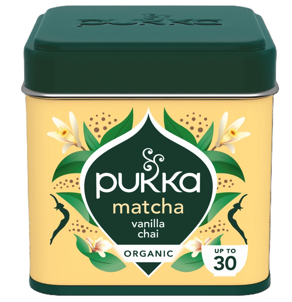 [30% OFF] Pukka Organic Matcha Powder - Vanilla Chai X 6 X 30g