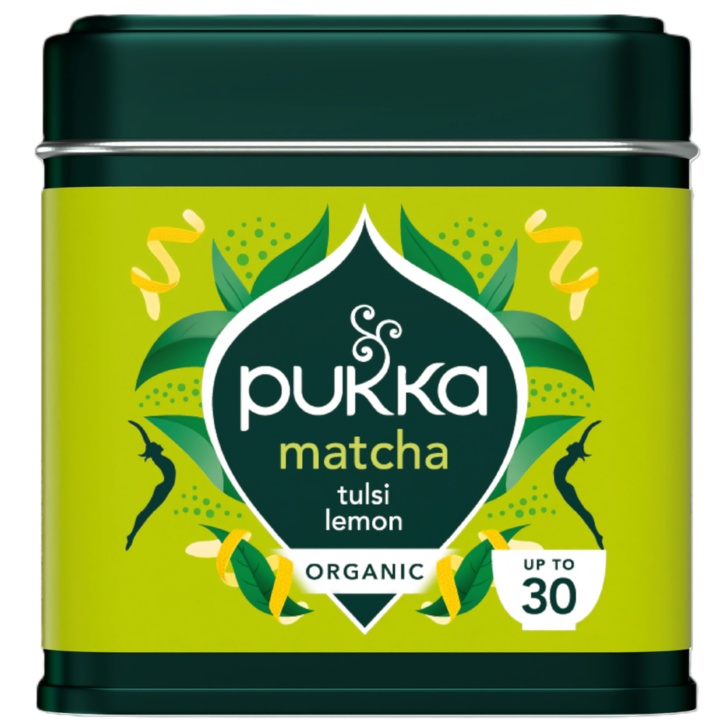 [30% OFF] Pukka Organic Matcha Powder - Tulsi Lemon X 6 X 30g