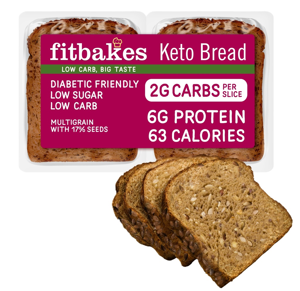 Fitbakes Keto Bread - Mulitgrain190g